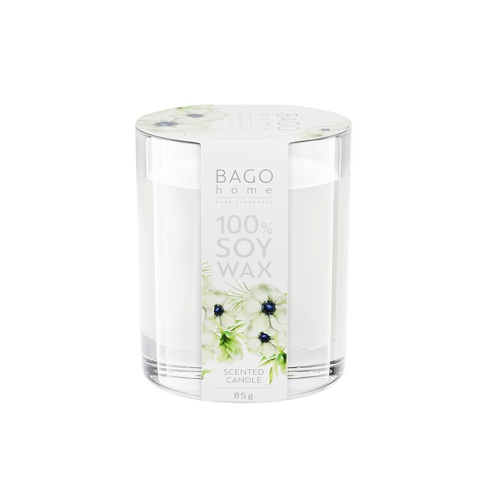 Первые цветы BAGO home ароматическая свеча 85 г  