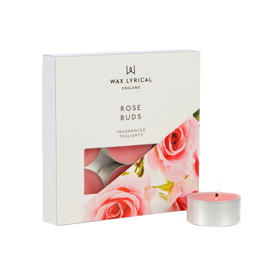 Роза Wax Lyrical набор чайных свечей 9 шт.  