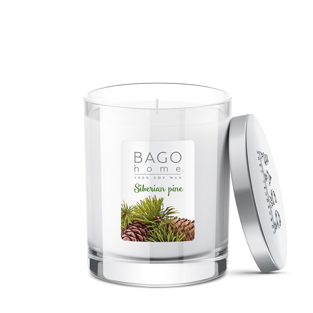 Сибирская сосна BAGO home ароматическая свеча  