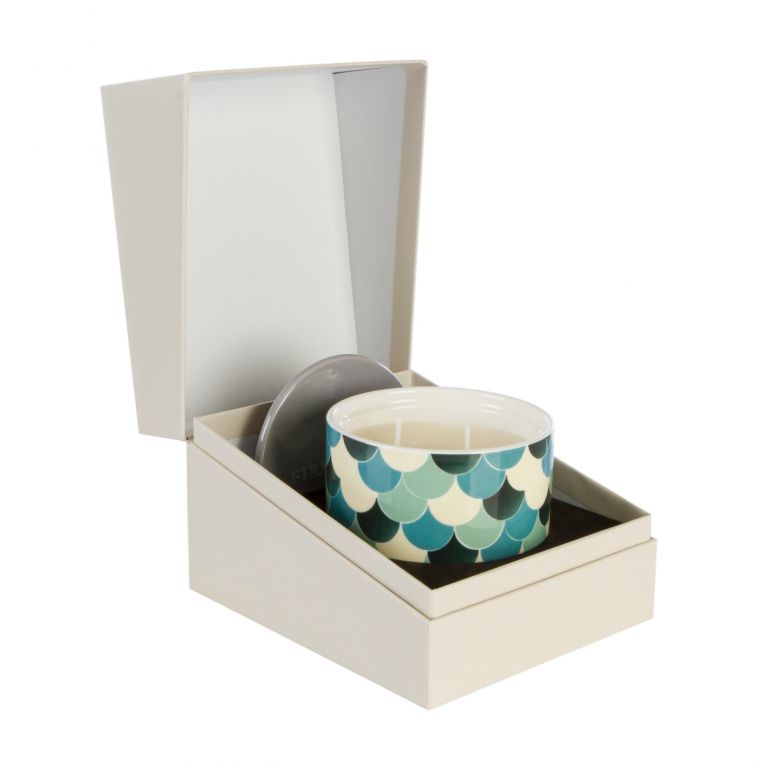 Зеленый чай и бергамот Wax Lyrical ароматическая свеча в керамике  