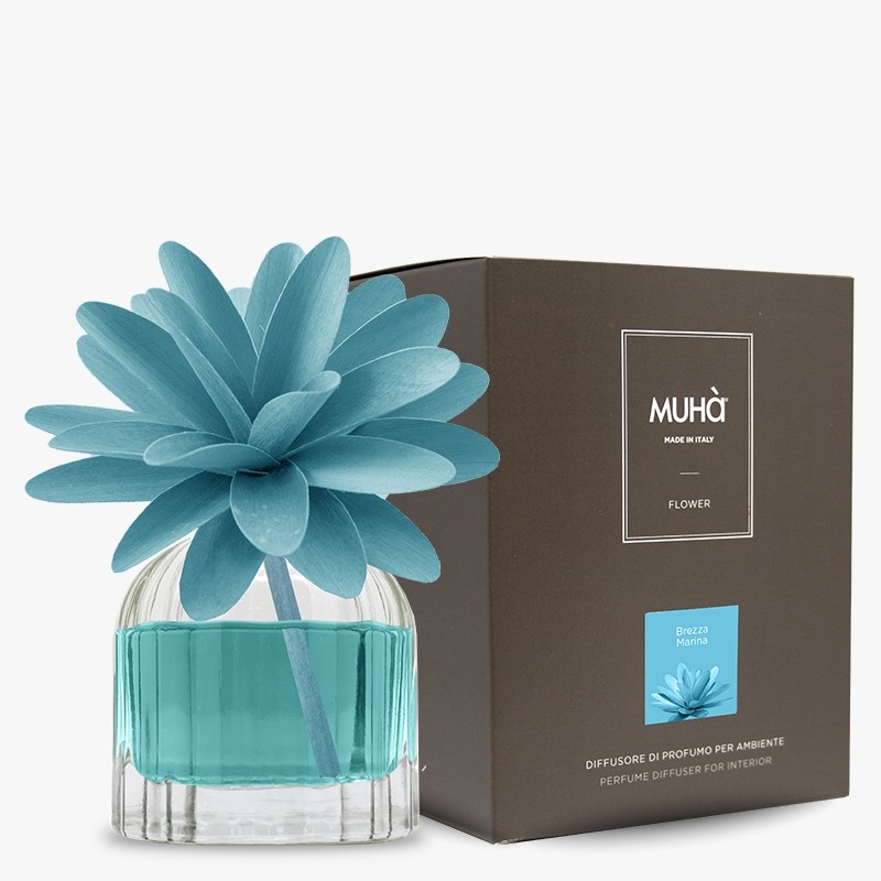 Морской воздух Muha` ароматический диффузор с цветком 60 мл  