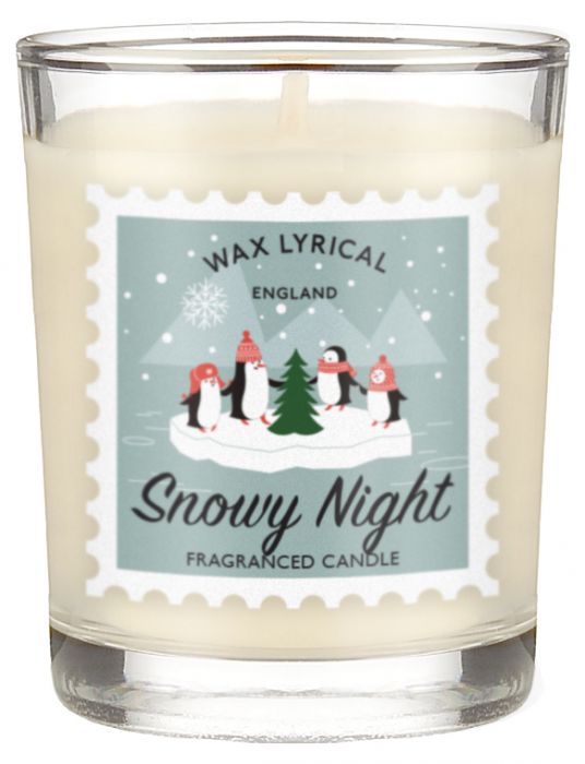 Снежная ночь Wax Lyrical лампадная ароматическая свеча  