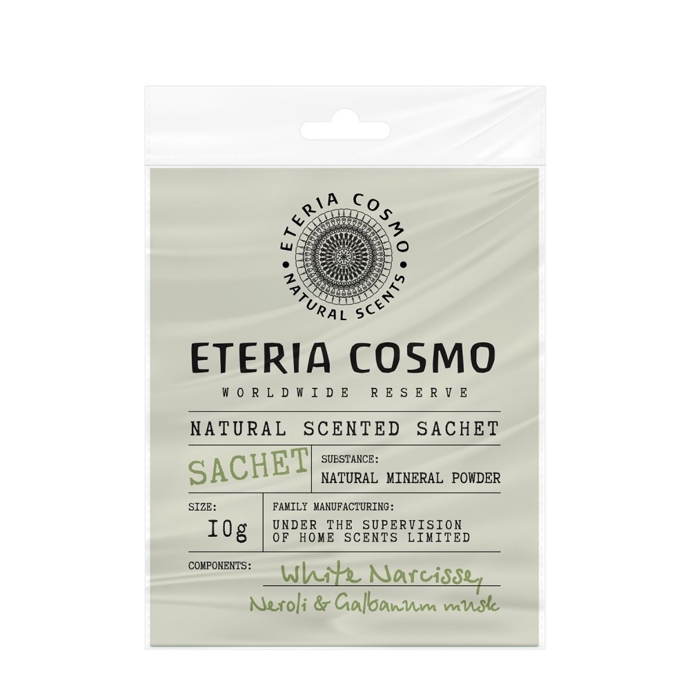 Нарцисс нероли и мускус ETERIA COSMO ароматическое саше 10 г  
