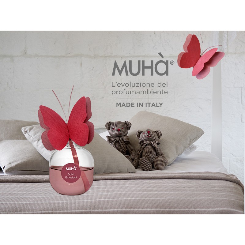 Сладкие эмоции Muha` ароматический диффузор с бабочкой 60 мл  
