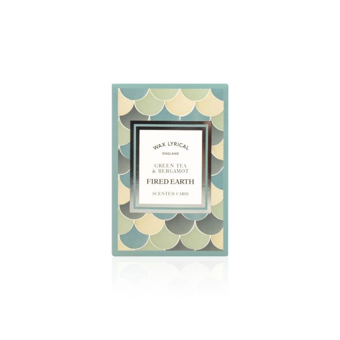 Зеленый чай и бергамот Wax Lyrical ароматическая карточка  