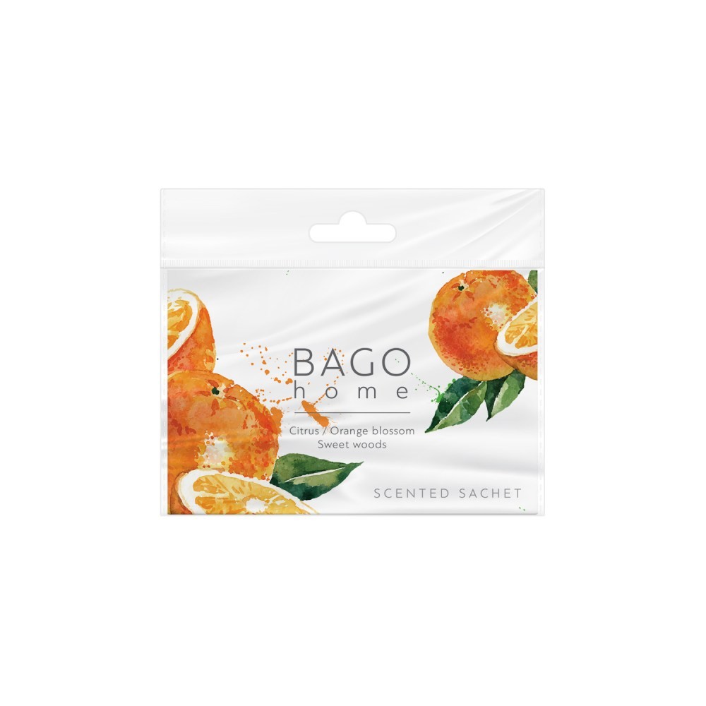 Сочный апельсин BAGO home ароматическое саше  