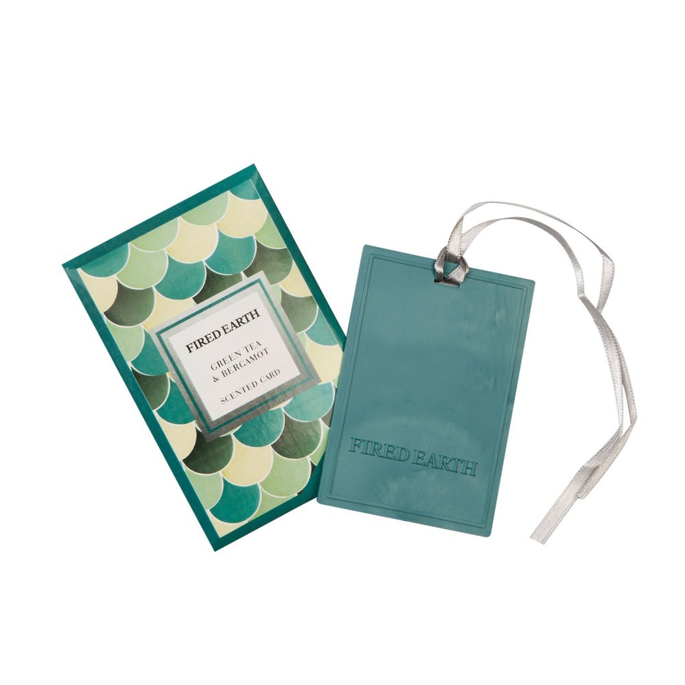 Зеленый чай и бергамот Wax Lyrical ароматическая карточка  
