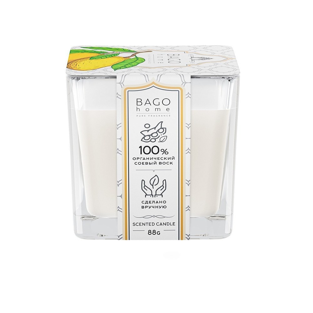 Тайское манго BAGO home ароматическая свеча 88 г  