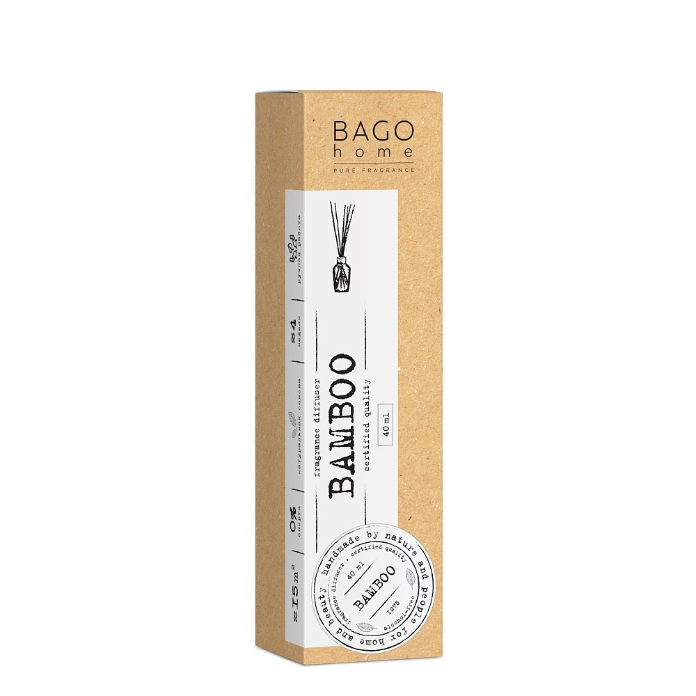 Бамбук BAGO home ароматический диффузор 40 мл  