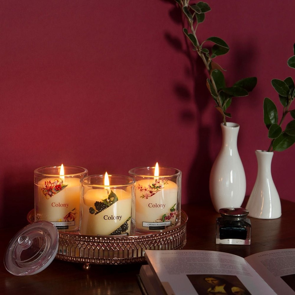 Мандарин и персик Wax Lyrical ароматическая свеча  