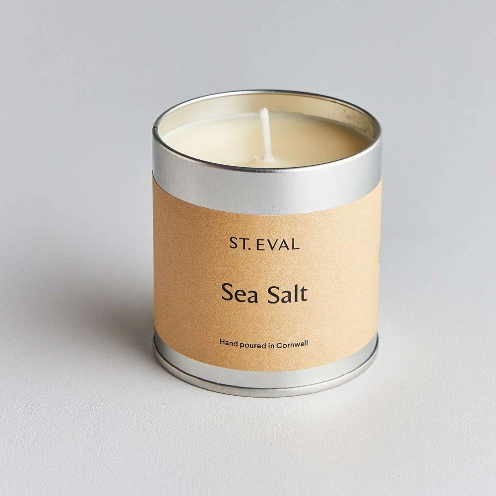 Морская соль St Eval candle свеча в металле  