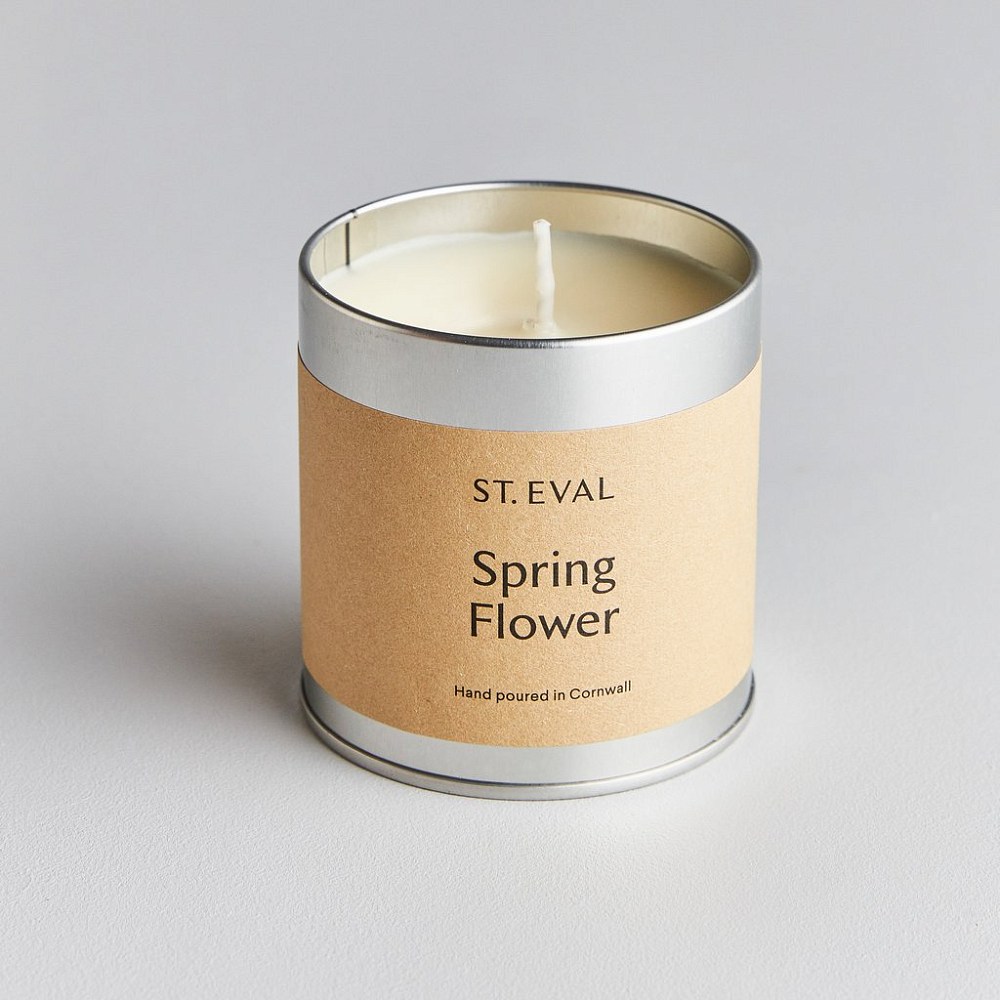 Весенний цветок St Eval candle co. свеча в металле  