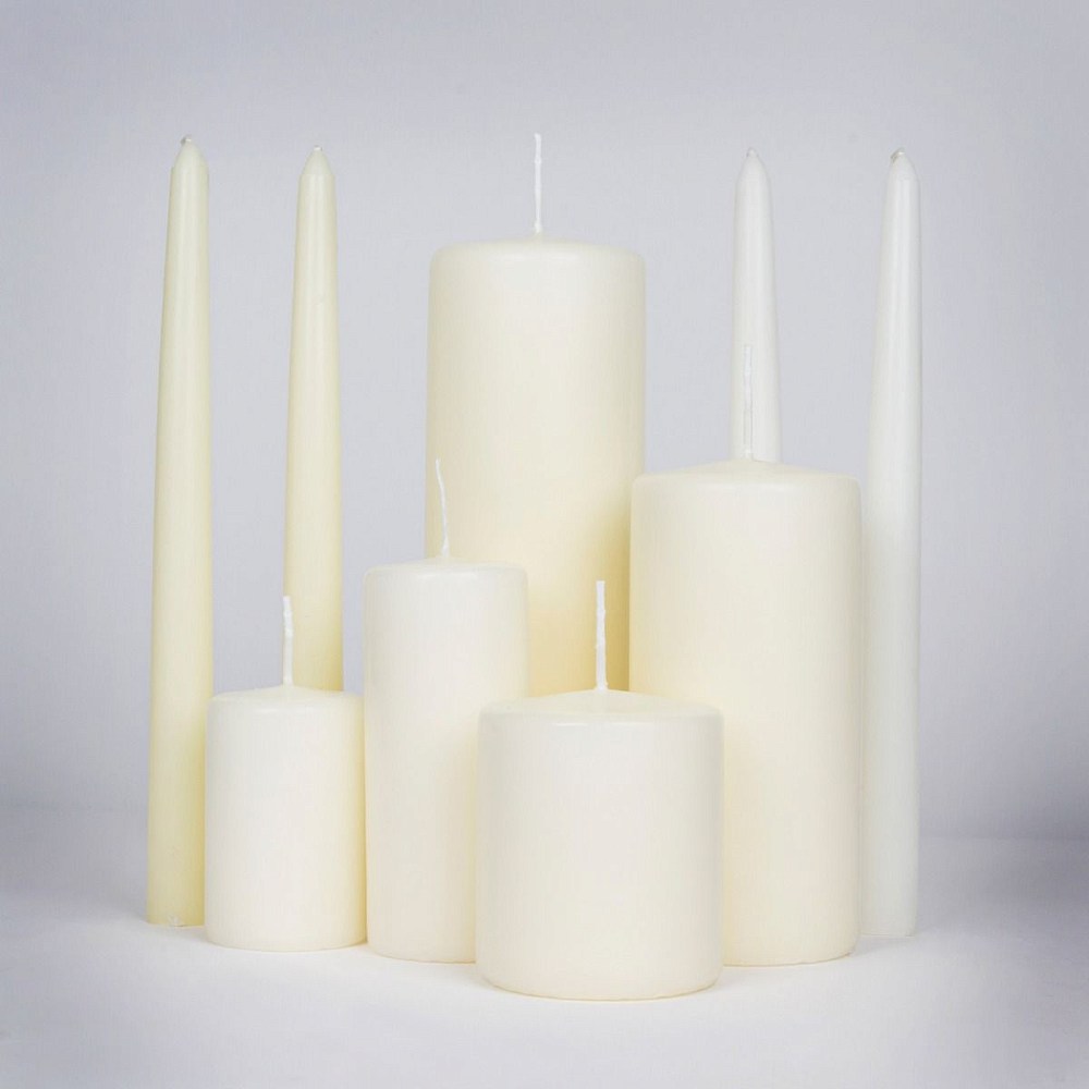 Классическая свеча Wax Lyrical 25 см белая  