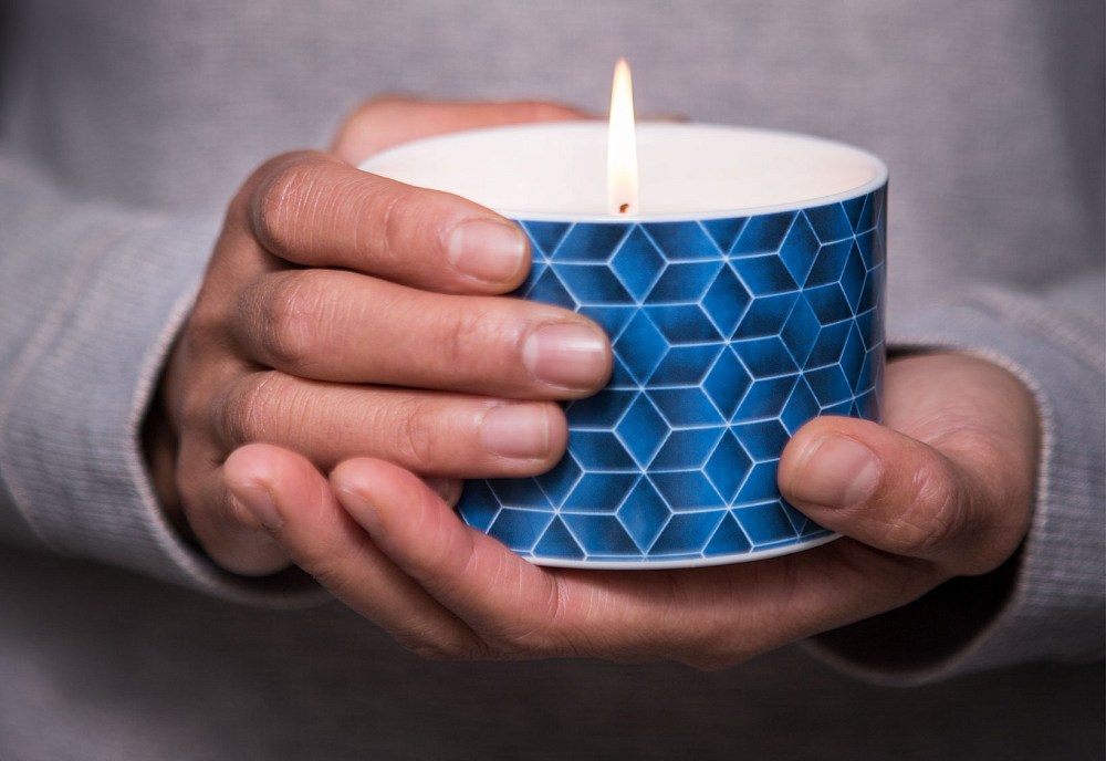 Ассамский чай и белый кедр Wax Lyrical ароматическая свеча в керамике  