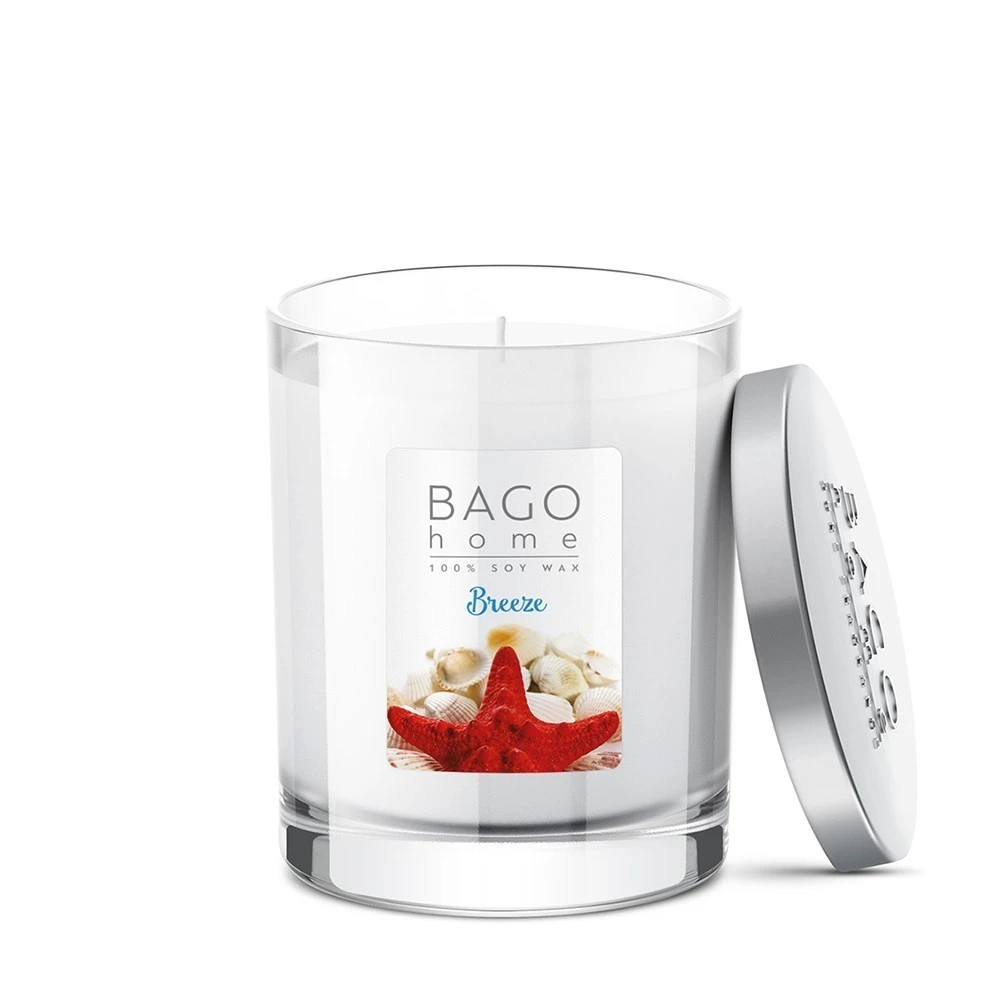Бриз BAGO home ароматическая свеча 132 г  