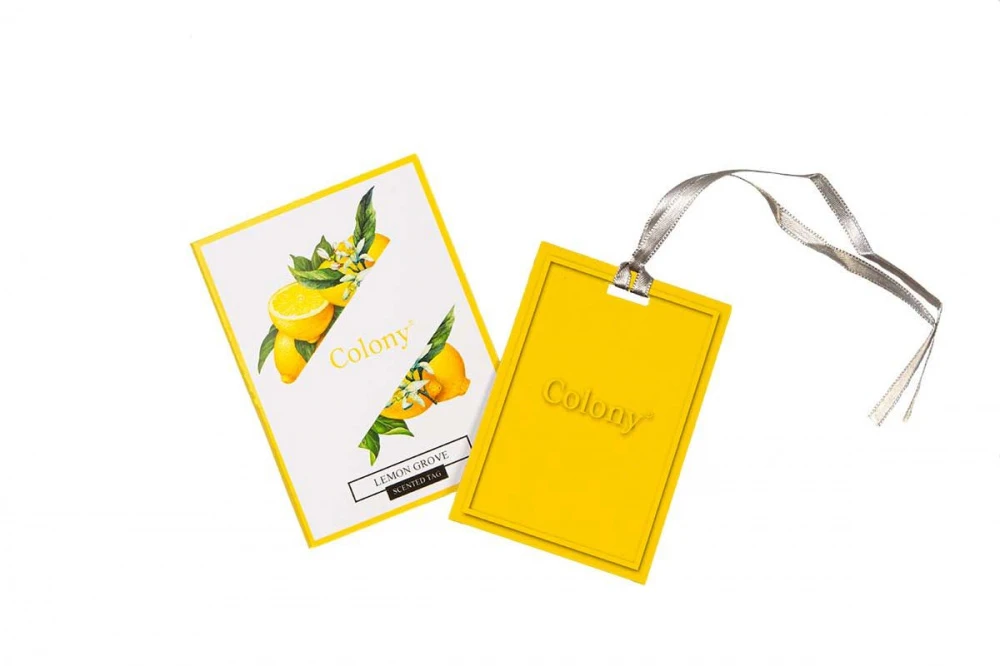 Лимонный сад Wax Lyrical ароматическая карточка  