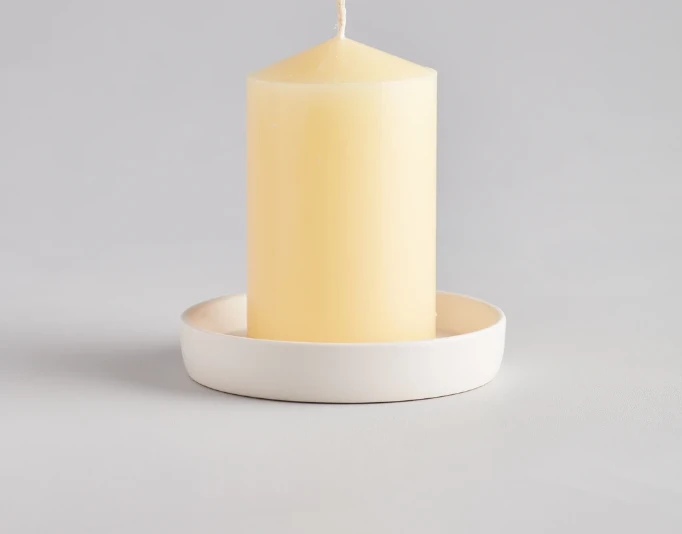 Тарелка для свечей St Eval candle co. белая  