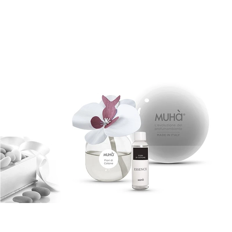 Цветы хлопка Muha` ароматический диффузор с орхидеей 60 мл  